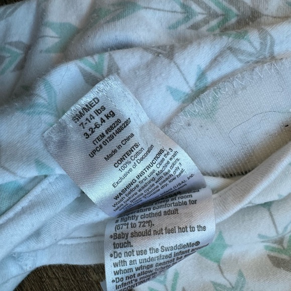 Bundle of 6 sleep sacks - Halo sleep sack - nested bean - Velcro swaddle - Picture 6 of 8